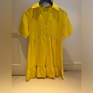 Zara short sleeve dress